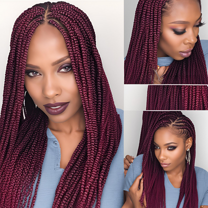 Deep Twist Bulk Hair 22"