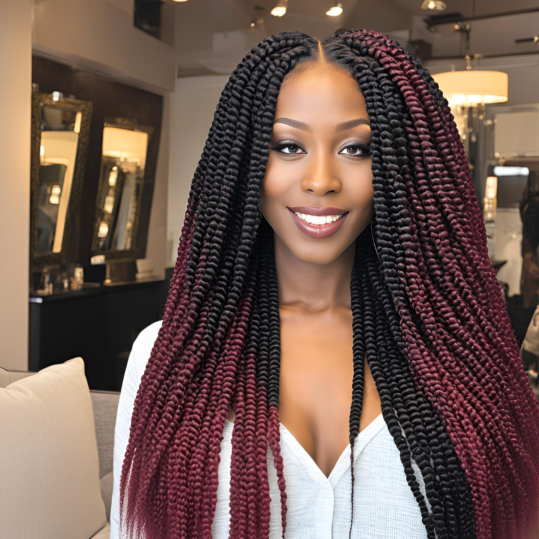 Deep Twist Bulk Hair 22"