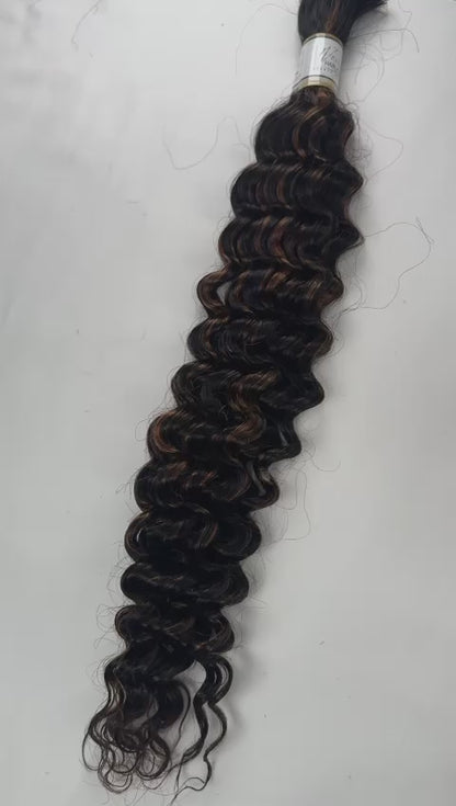 Deep Twist Bulk Hair 22"