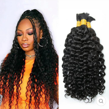 Water Wave Bulk Hair 22"